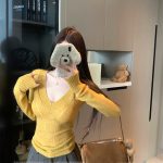 Women's Slim Fit Sequin Knit Top Pullover Base Layer