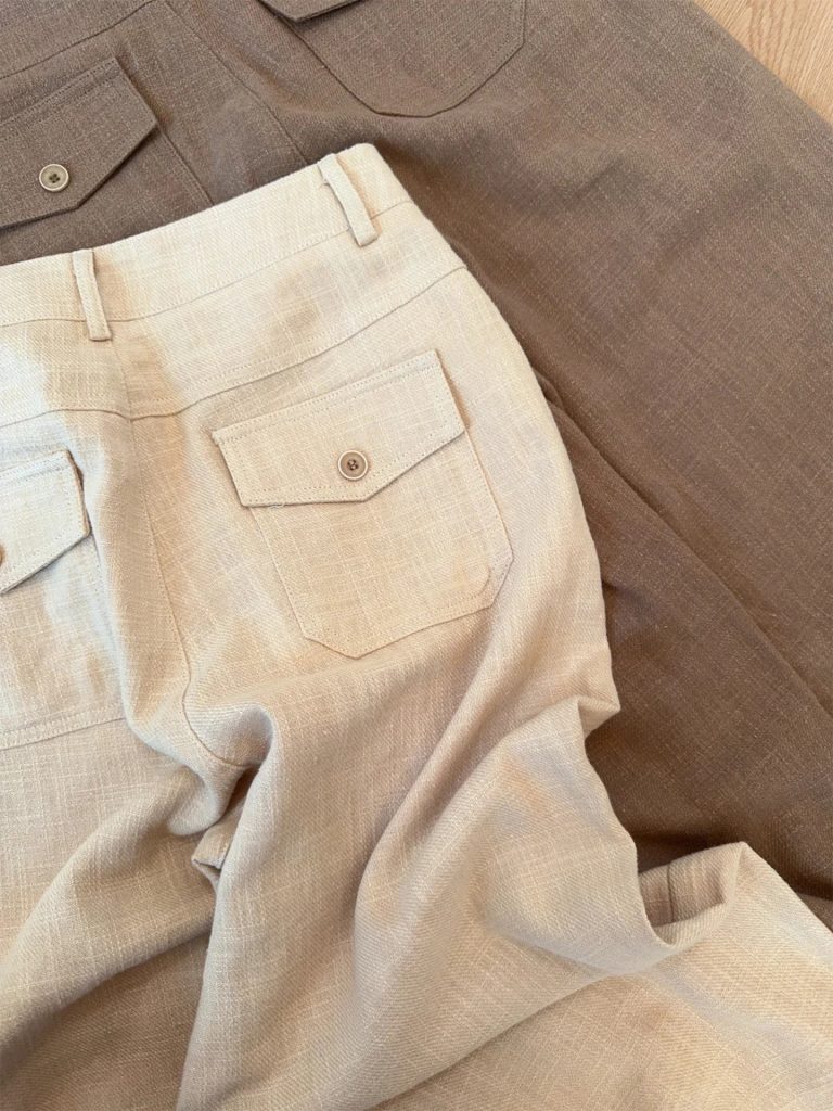 Women's High-End Cotton Linen Casual Pants Spring Summer 2026 New Loose Slimming Lightweight Straight Leg